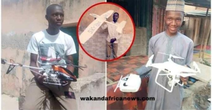 Talented Kano Varsity Student Design And Build His Own Drones, Planes And Cars, Wowed Many