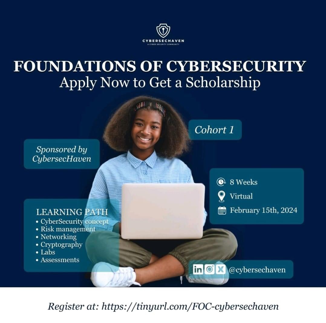 Apply For This Cybersecurity Scholarship