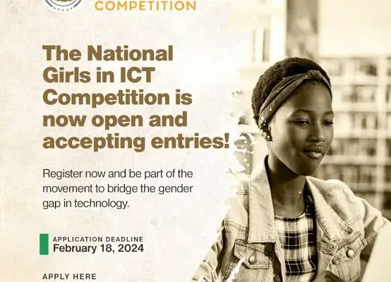 Application Now Open: National Girls In Ict Competition 2024