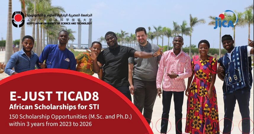 E-Just Ticad8 Postgraduate Scholarship Program 2024 For Young African Graduates.