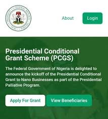Yanda Zakayi Nin Verification Na Presidential Conditional Grant Scheme (Pcgs).